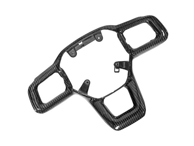 2024-Up Ford Mustang S650 | Carbon Fiber / Forged Carbon Fiber Steering Wheel Button Replacement